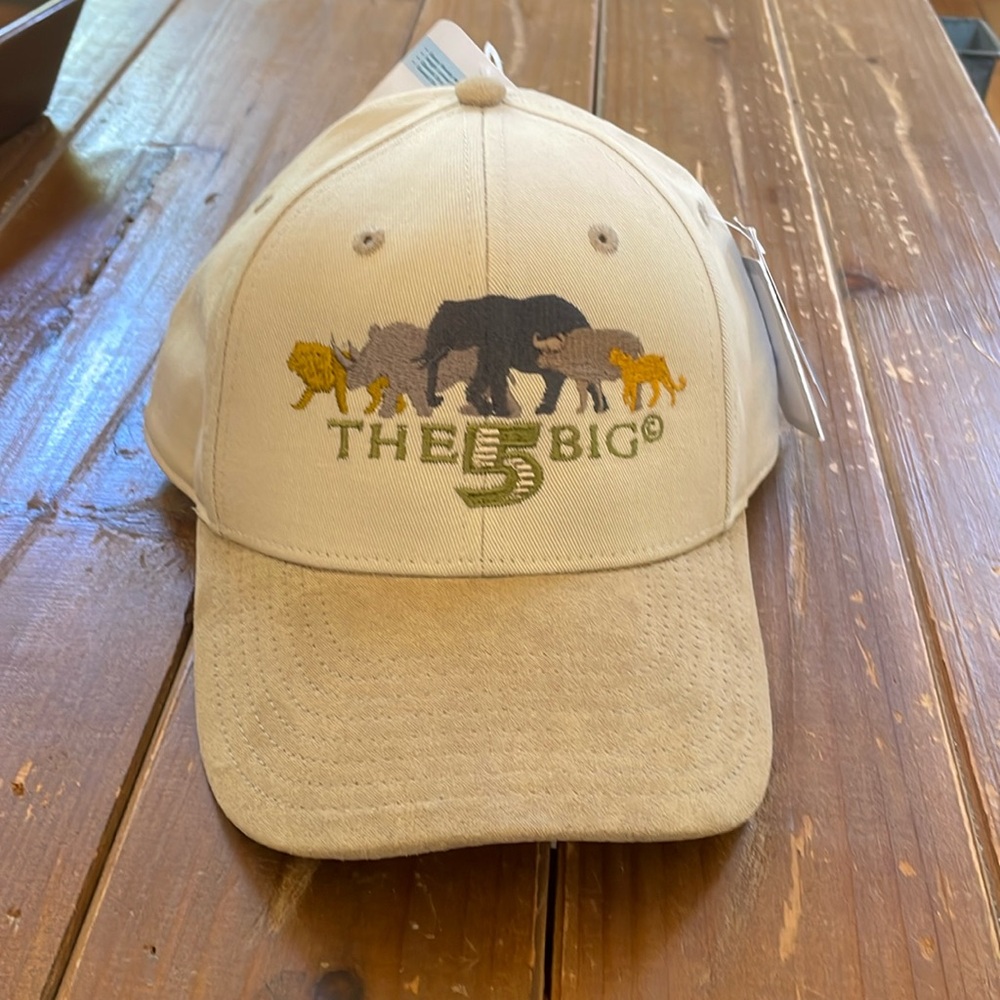NWT One Way Leather Peak Cap